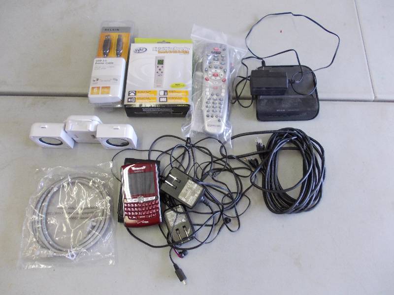 Blackberry Phone, Speakers, Cables, Related Misc