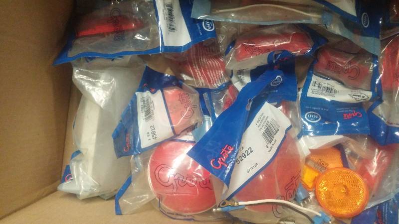 Trailer Light Parts.. All new in their packages.. T8