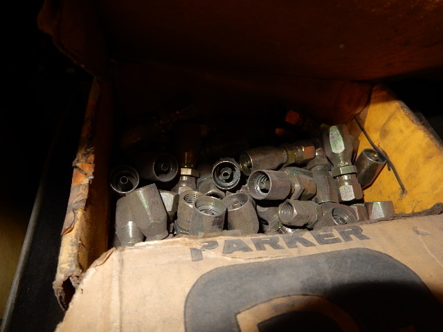 High Pressure and Hydraulic Pipe Fittings, Most are Parker Brand