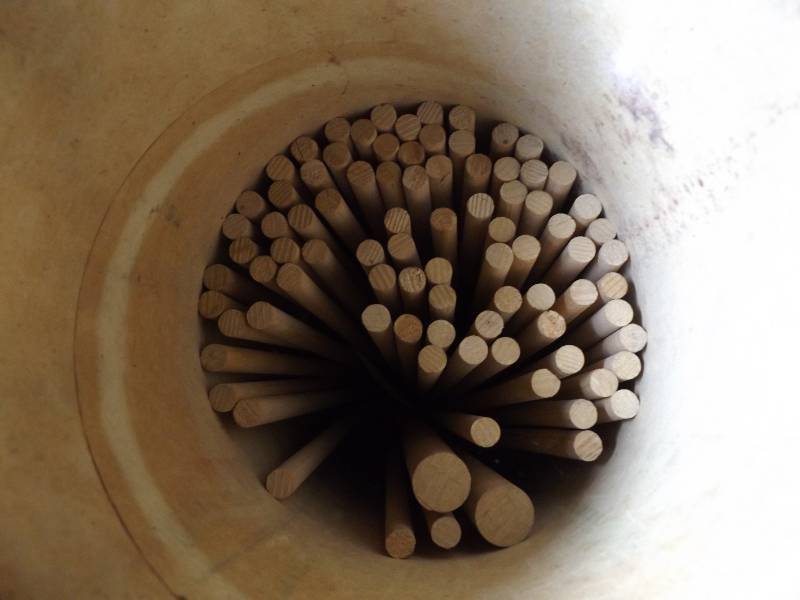 36 Wooden Dowels