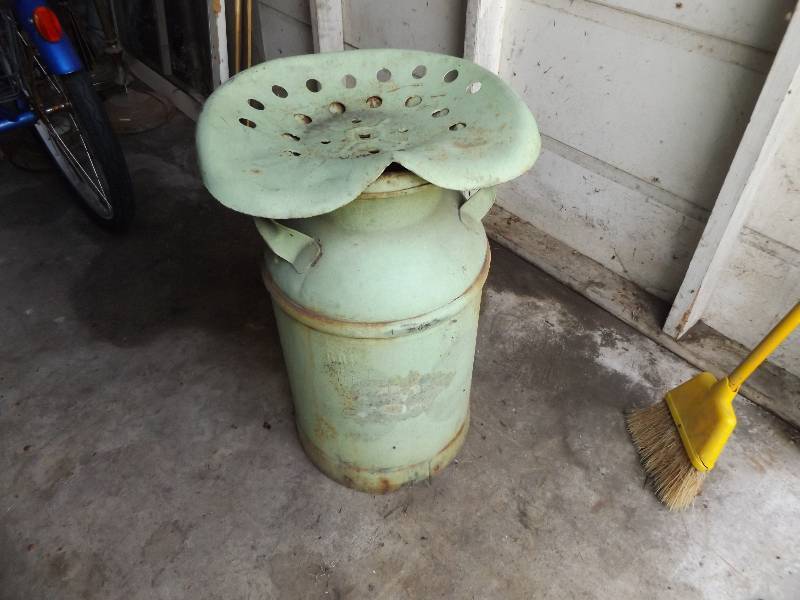 Milk Can Seat