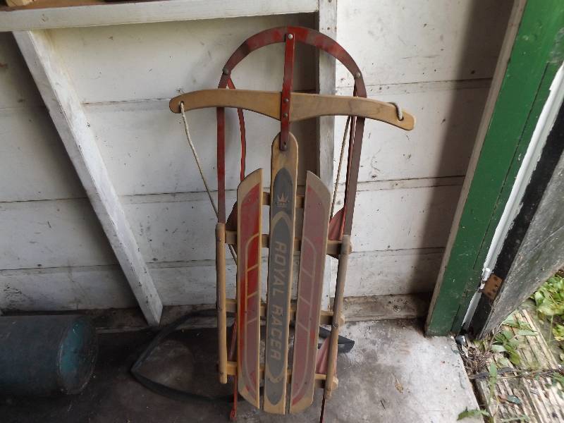 Royal Racer Metal Rung Sled