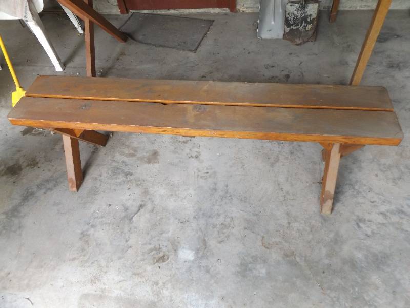 Redwood Bench