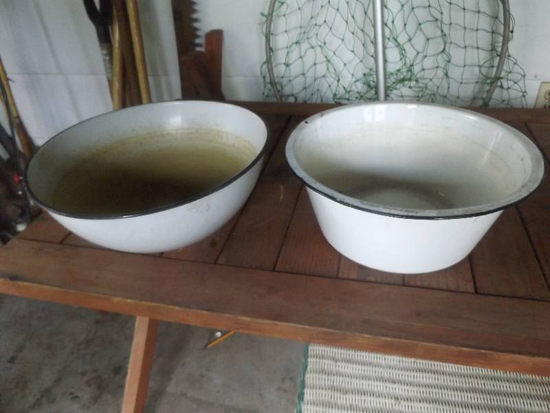 Two Porcelain Pans