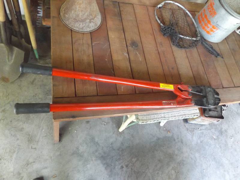 Master Key and 36 inch bolt cutters