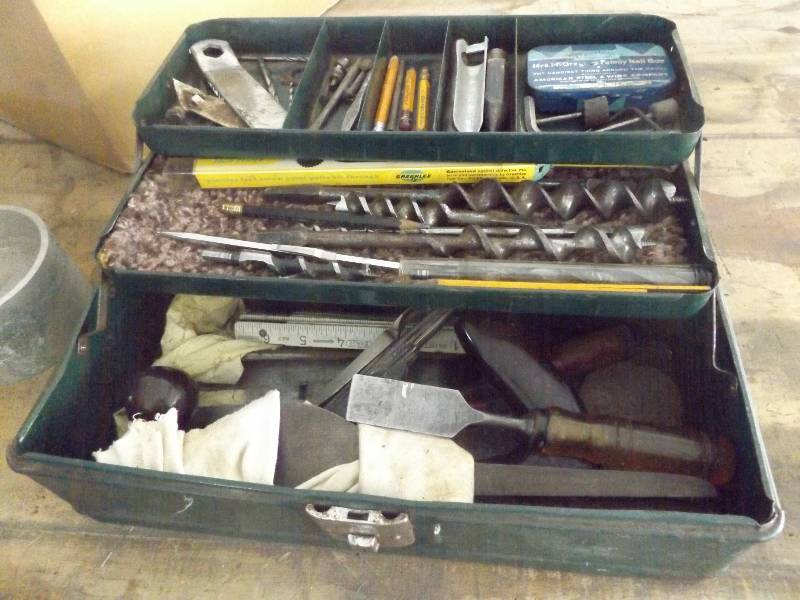 Toolbox with contents