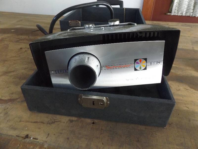 Vintage Technicolor movie projector
