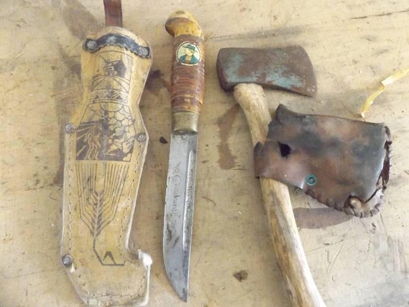 Hatchet and Knife