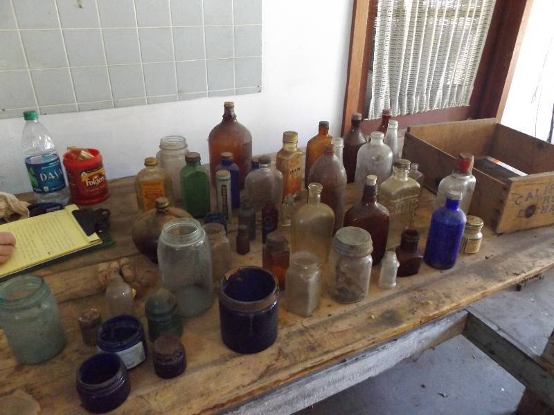 Old bottle collection