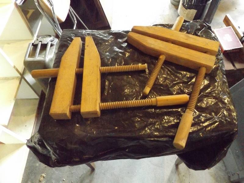 lot 89 image: Pair of Clamps