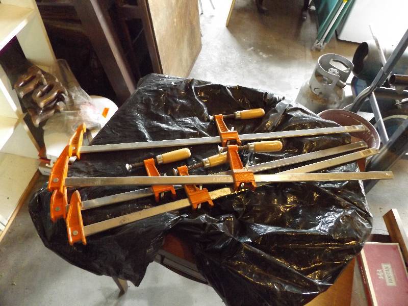 lot 117 image: Bar Clamps