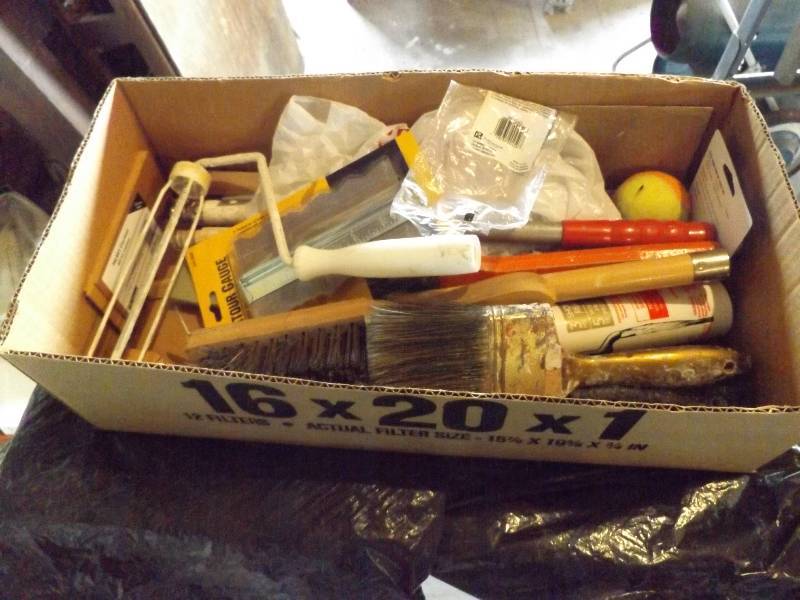 lot 121 image: Painting Supplies