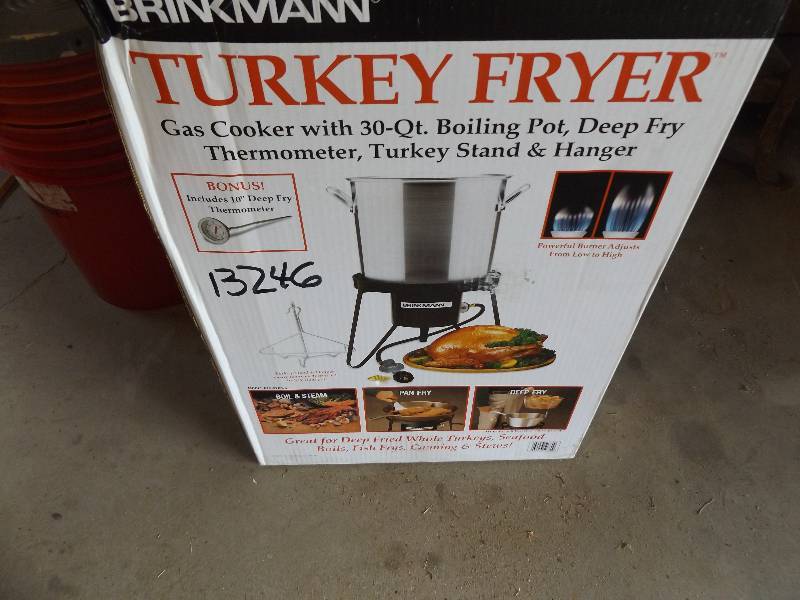 lot 36 image: Turkey Fryer