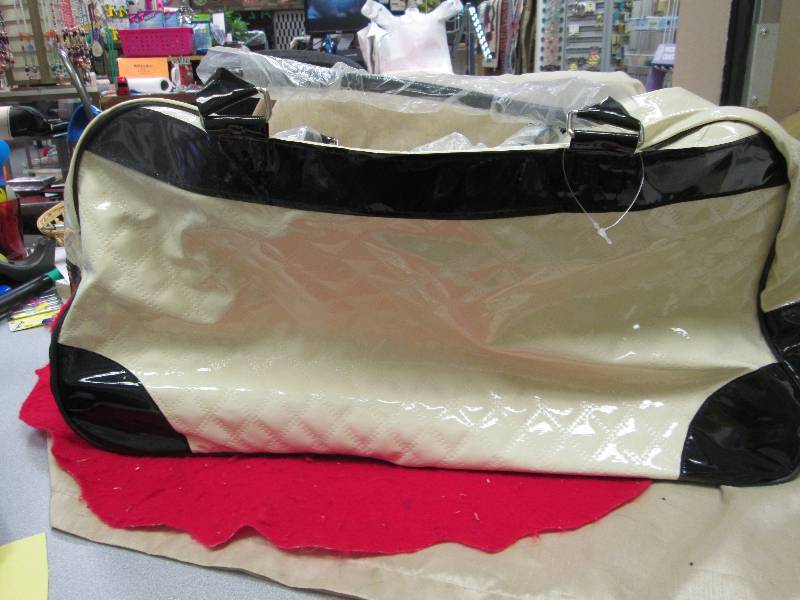 Bags on wheels...