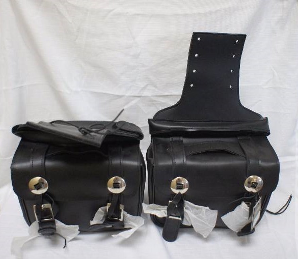 Unik Genuine Leather Saddle Bag Set