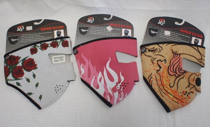 Neoprene Motorcycle Face Masks