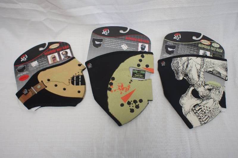 Neoprene Motorcycle Face Masks