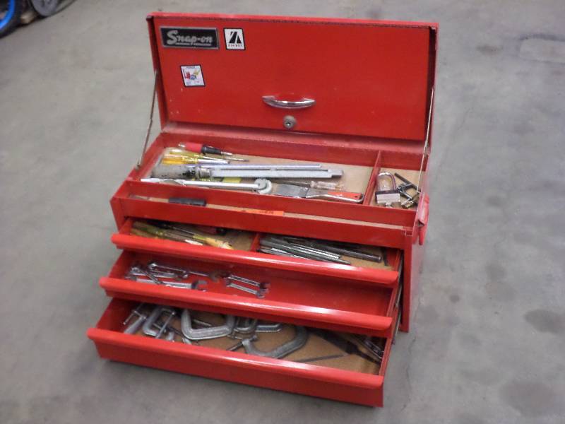 lot 58 image: Snap-On Tool Chest Full Of Various ...