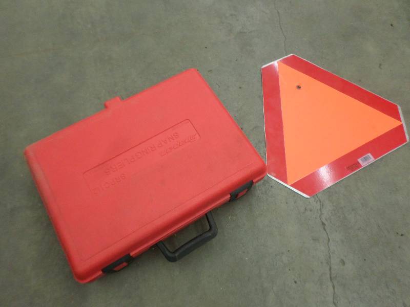 lot 85 image: (1) Slow Moving Sign & (1) New Snap...
