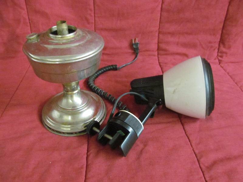 Vintage oil lamp