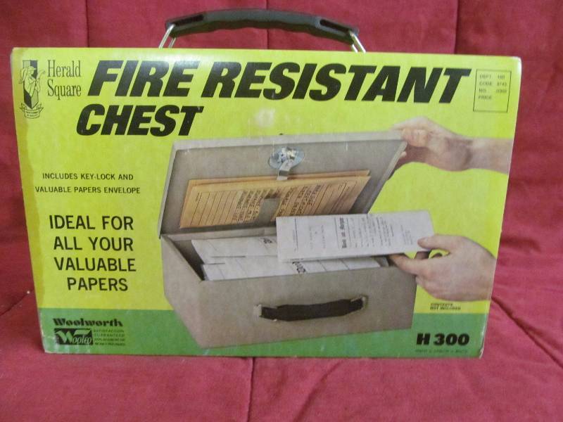 Fire Resistant Chest
