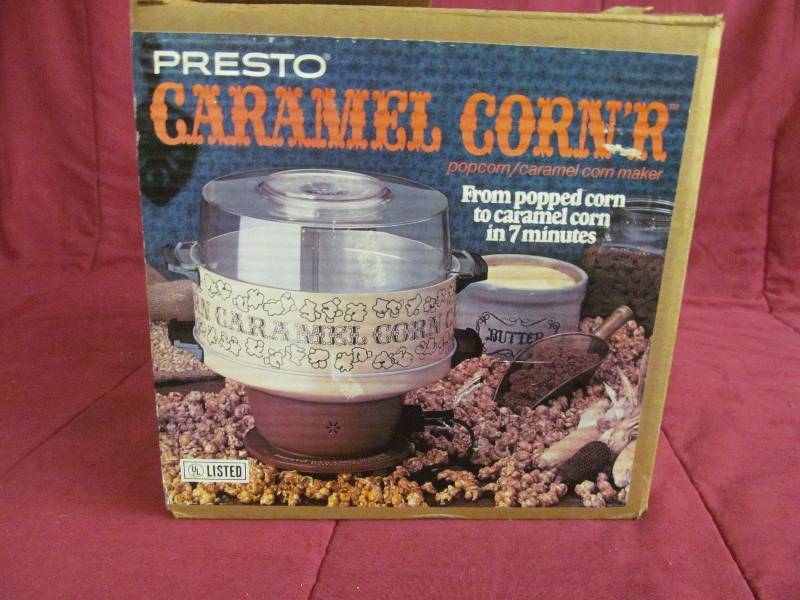 PopcornCaramel corn maker