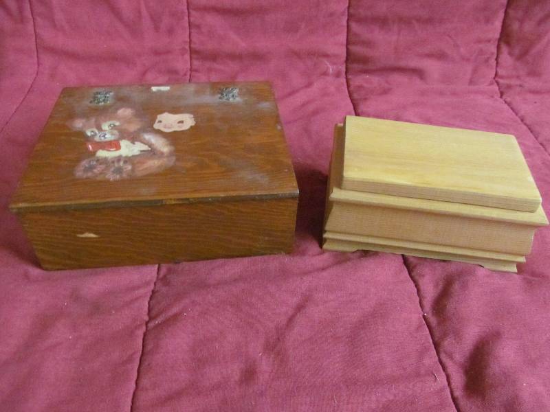Wood boxes