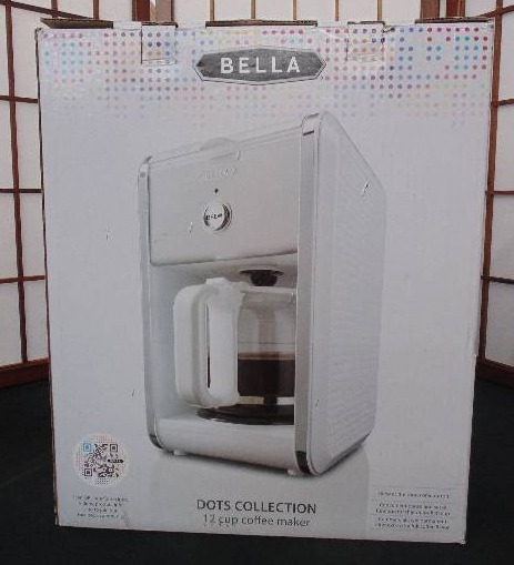 Bella White 5-Cup Coffee Maker