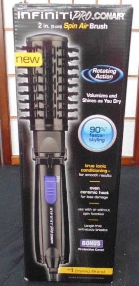 lot 8 image: Conair Infinity Pro 2 inch Spin Air Brush