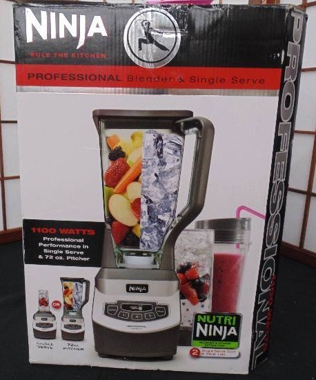 lot 12 image: Ninja Professional Blender and Single Serve