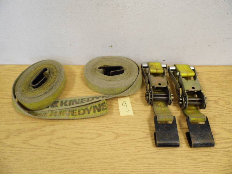 lot 9 image: Kinedyne Tie Down Straps
