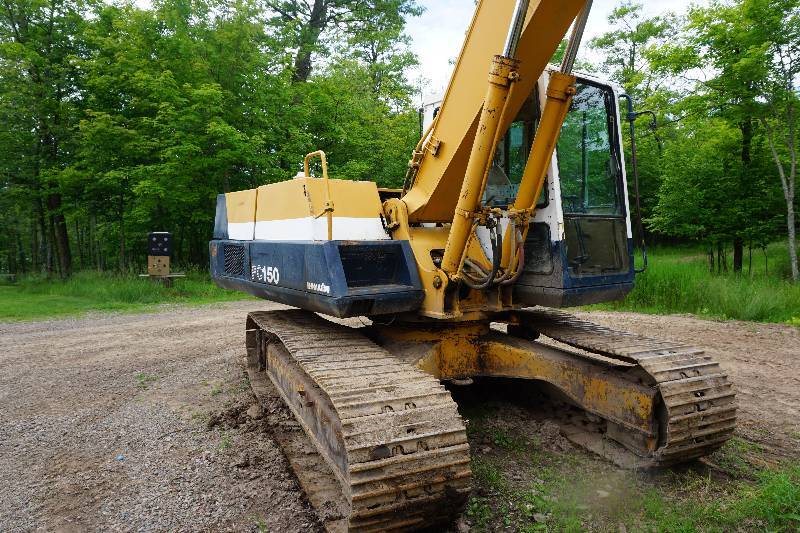 Komatsu Model PC150 Tracked Excavator