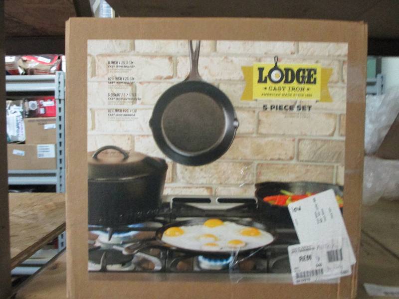 Lodge Cast Iron Pan Set