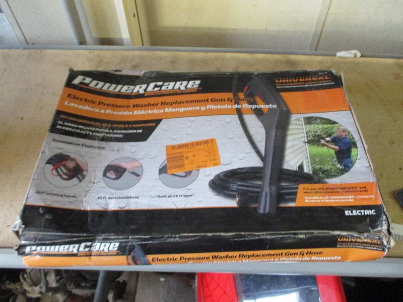 Power washer hose & gun