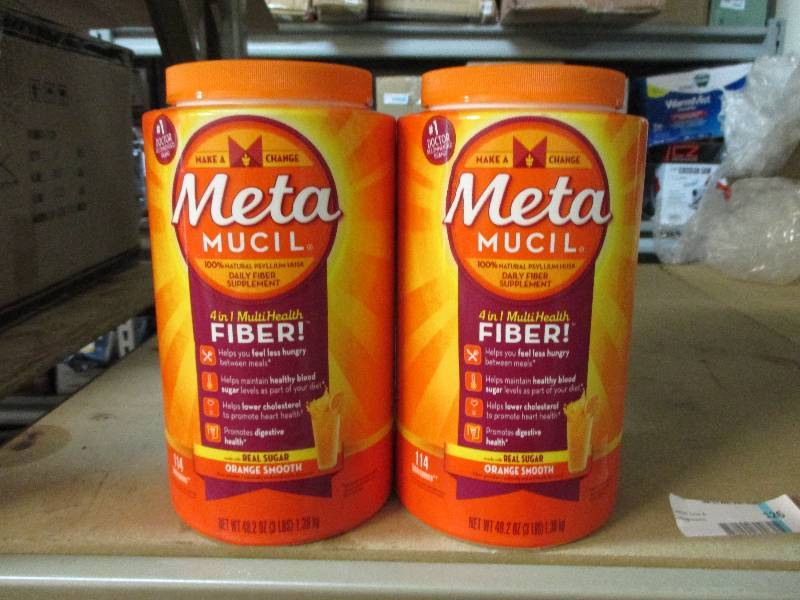 2 Jars of Meta Mucil