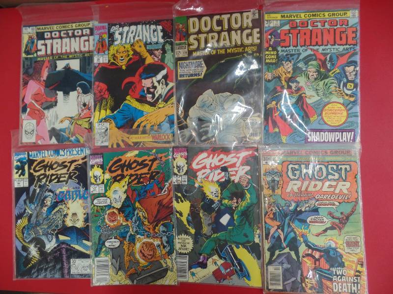 Doctor Strange & Ghost Rider Comic Books