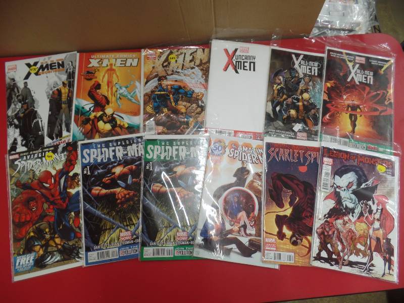 12 Assorted Comic Books