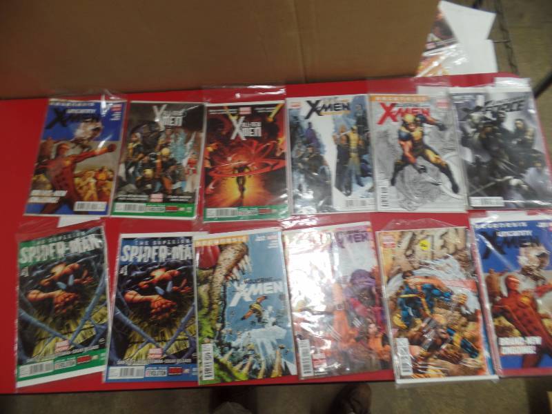 12 Assorted Comic Books