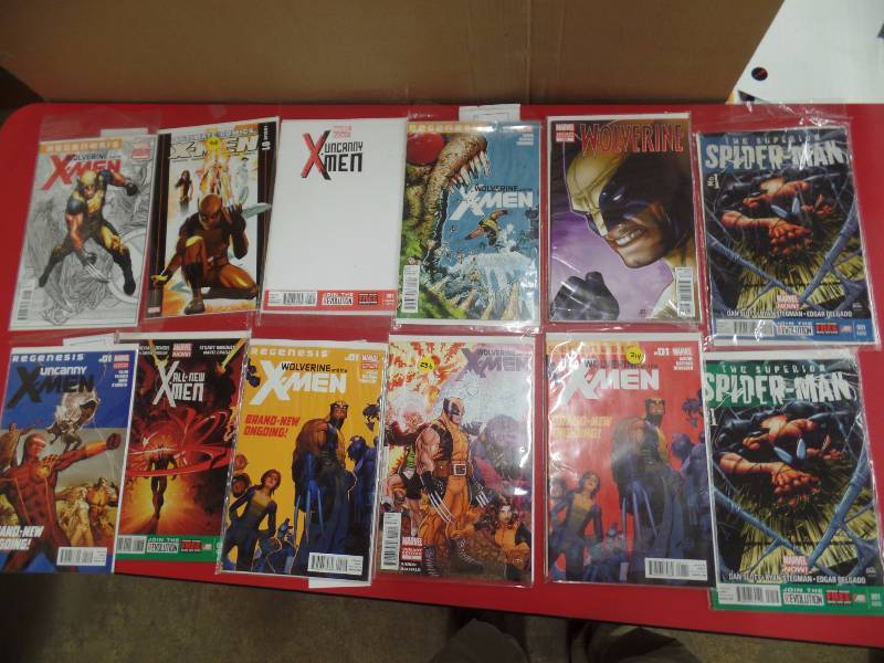 12 Assorted Comic Books