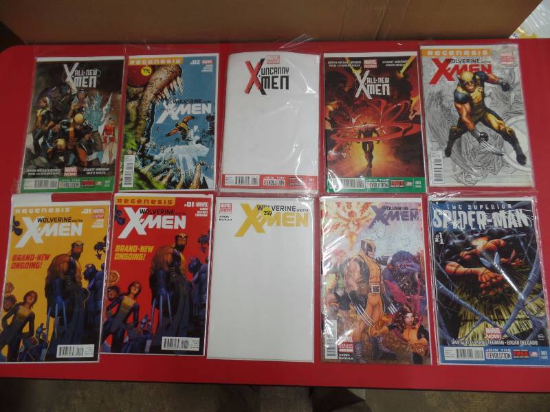 10 Assorted Comic Books