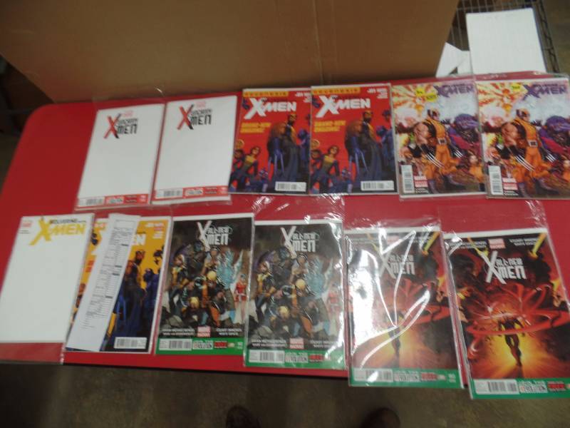 12 X-Men Comic Books