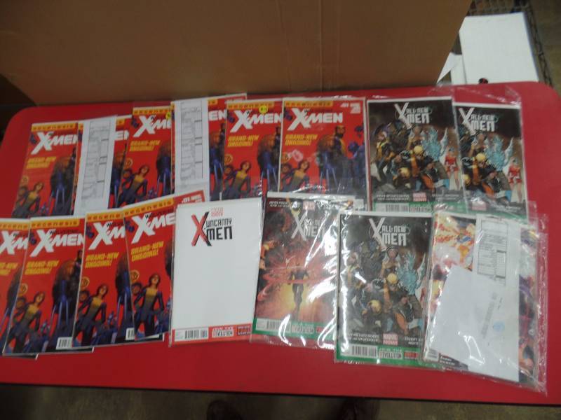 16 X-Men Comic Books