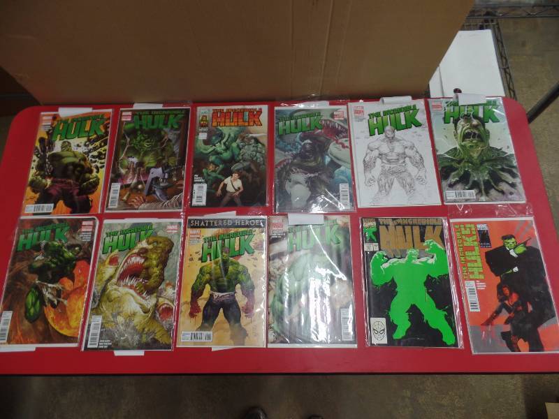 12 Incredible Hulk Comic Books