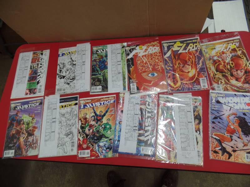 12 Assorted Comic Books