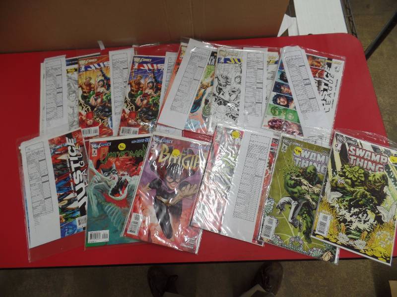 12 Assorted Comic Books