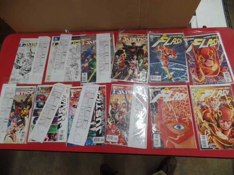 12 Assorted Comic Books
