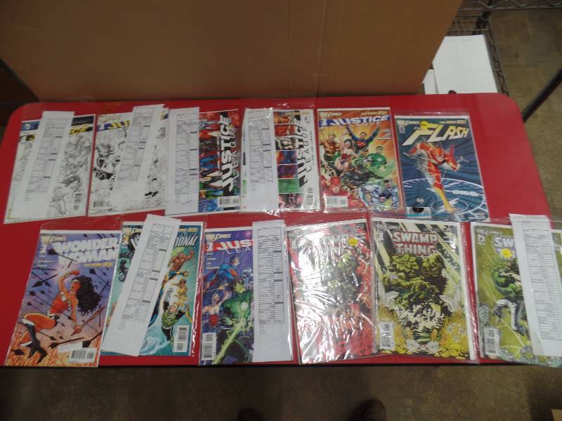 12 Assorted Comic Books