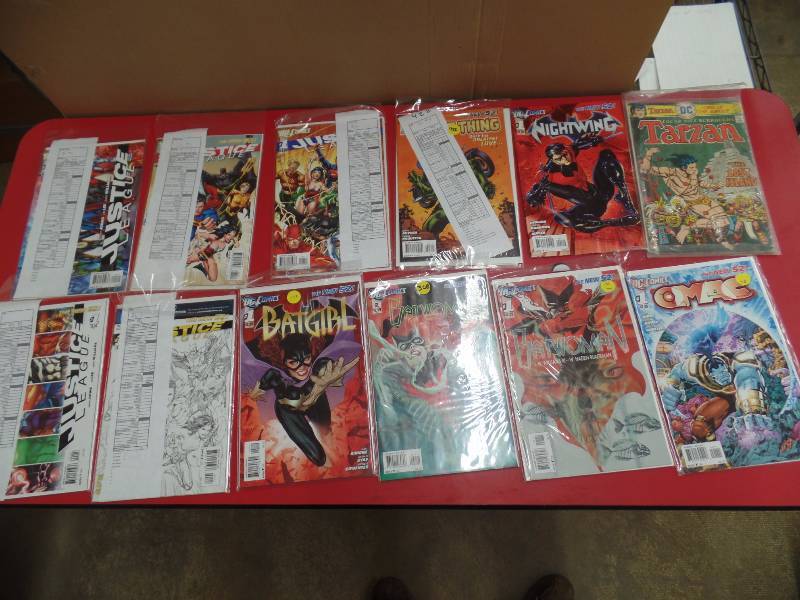 12 Assorted Comic Books