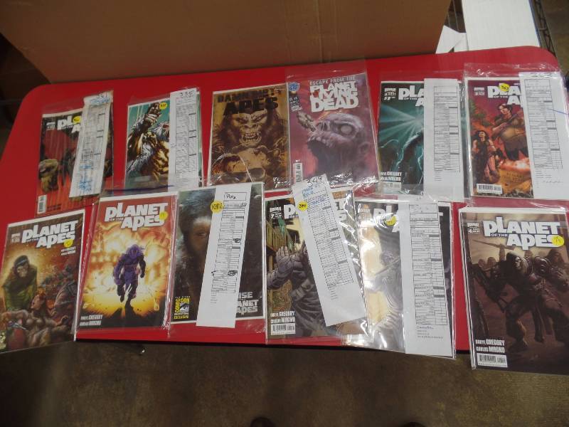 12 Planet of the Apes Comic Books
