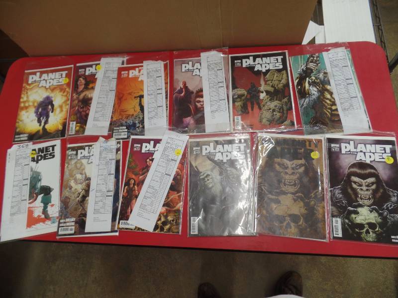 12 Planet of the Apes Comic Books